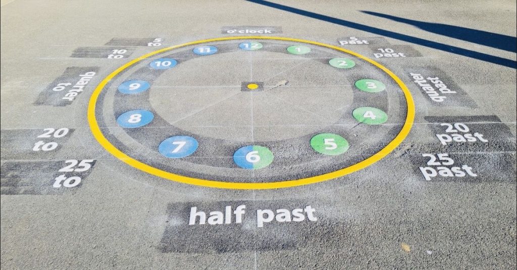 Educational Playground Markings