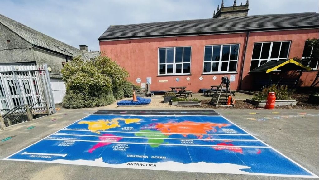 Educational Playground Markings
