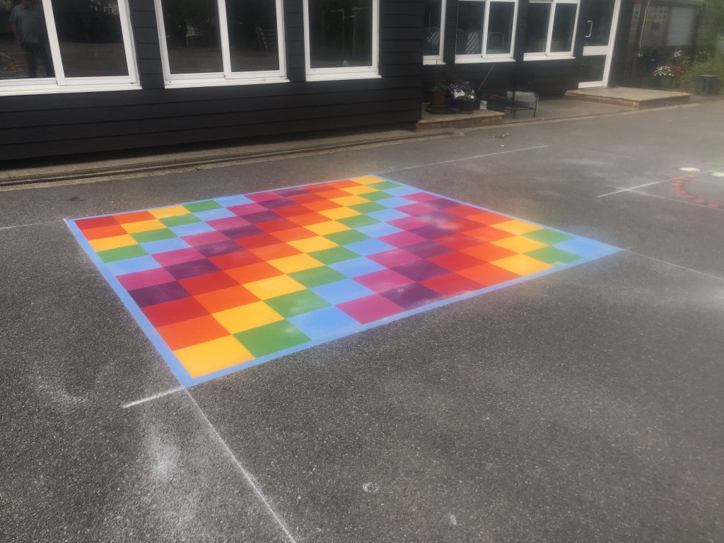 Number Games & Grids Playground Markings