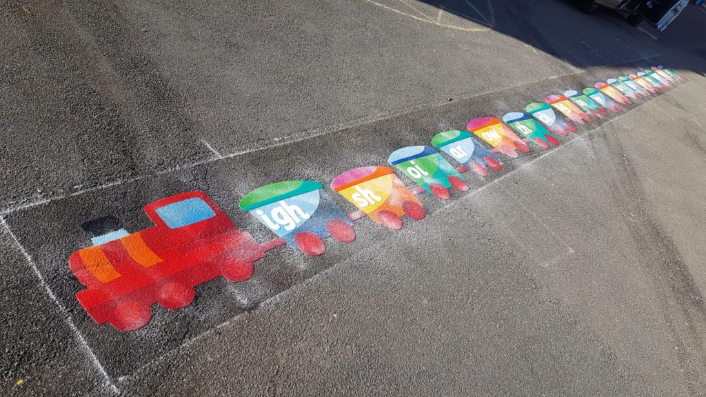 Educational Playground Markings