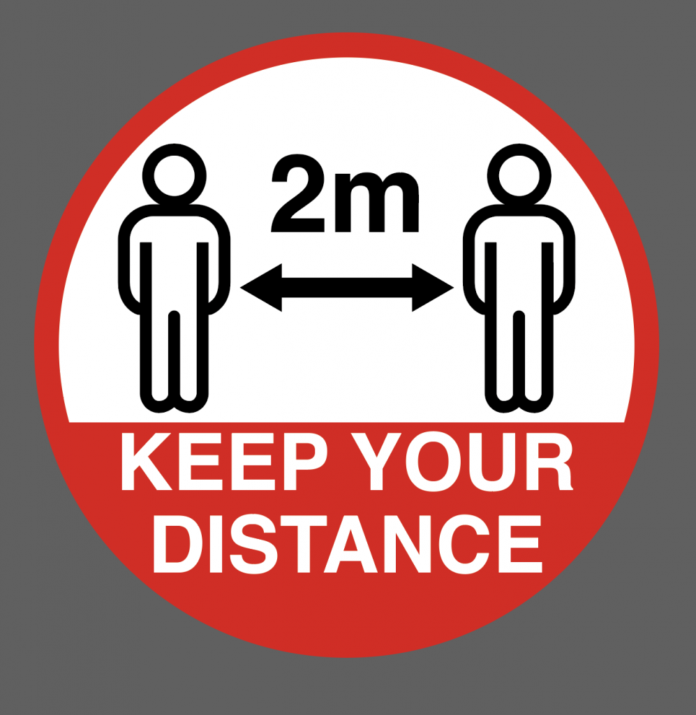 Social 2m Distancing Marking