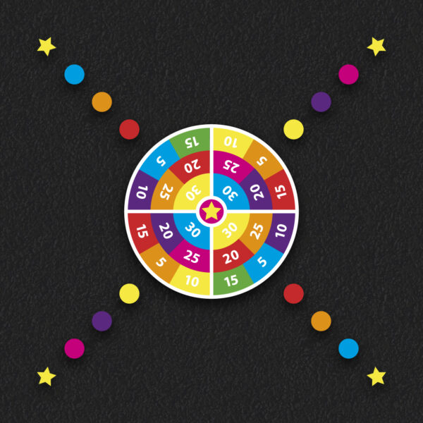 Shooting Star 4 Way Target